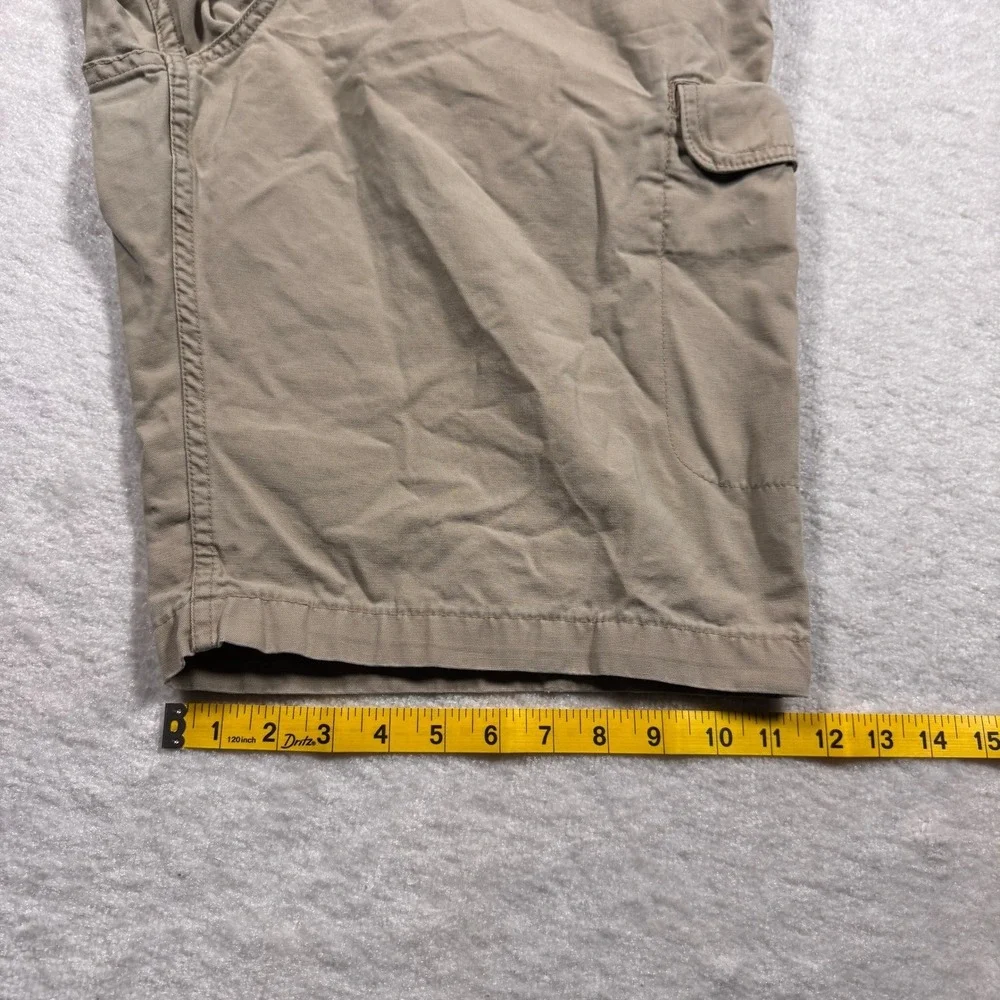 Levi's Red Tab‎ Men's Tan Cargo Shorts Cotton Casual Utility Size 34
